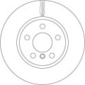 TRW Bremsscheibe DF6757