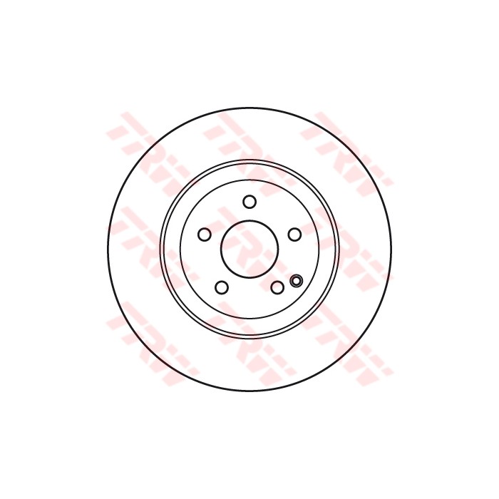 TRW Bremsscheibe DF7351S