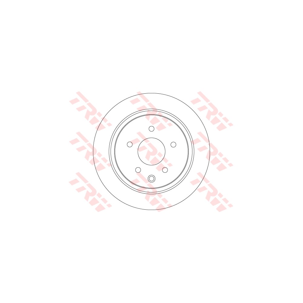 TRW Bremsscheibe DF7369