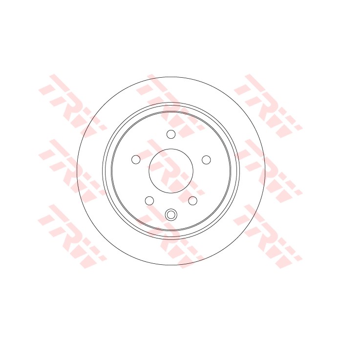 TRW Bremsscheibe DF7369