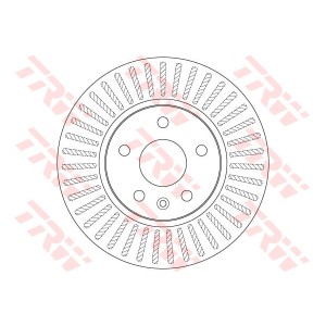 TRW Bremsscheibe DF7475