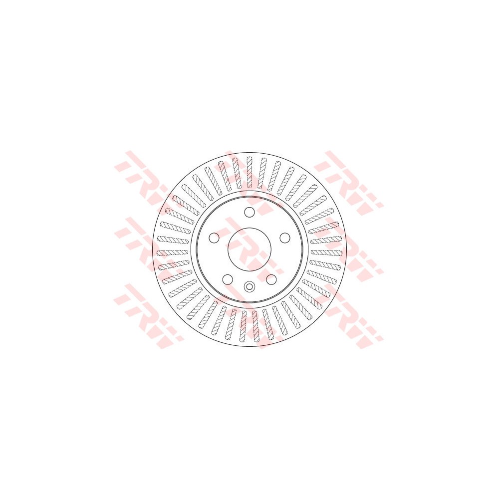 TRW Bremsscheibe DF7475