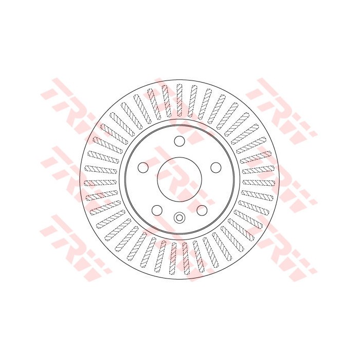 TRW Bremsscheibe DF7475
