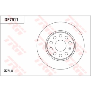 TRW Bremsscheibe DF7911