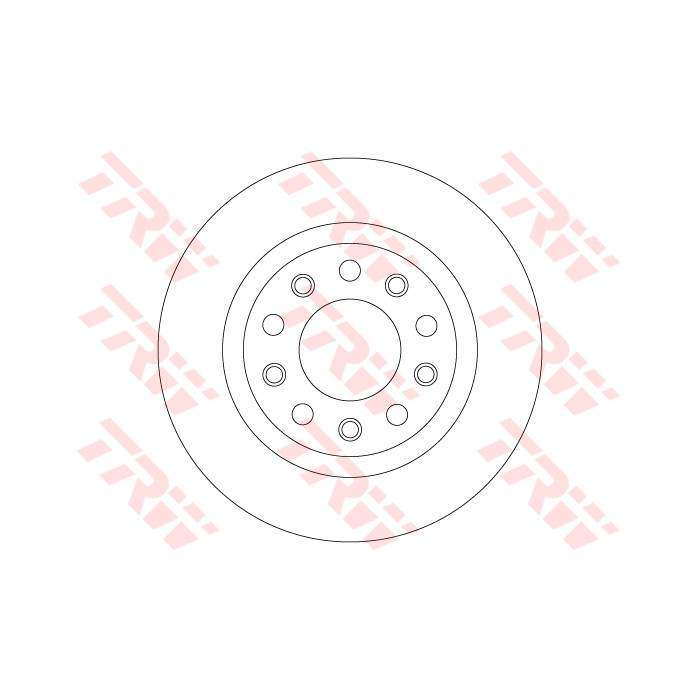 TRW Bremsscheibe DF8070