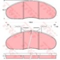 TRW COTEC Bremsbelagsatz, Scheibenbremse GDB1069