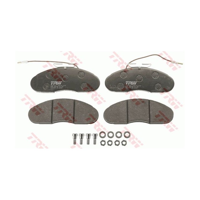 TRW COTEC Bremsbelagsatz, Scheibenbremse GDB1077
