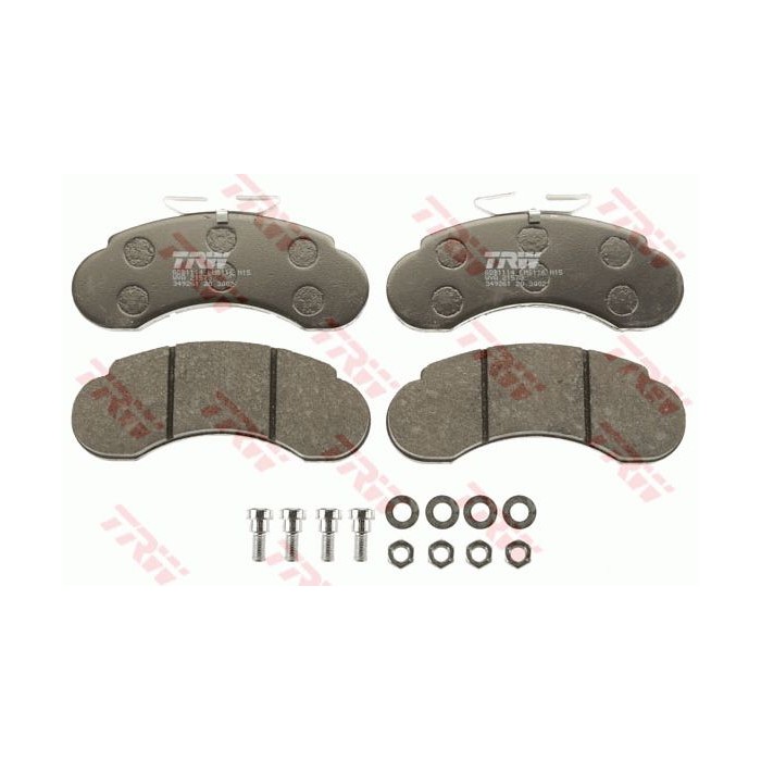 TRW Bremsbelagsatz, Scheibenbremse GDB1114