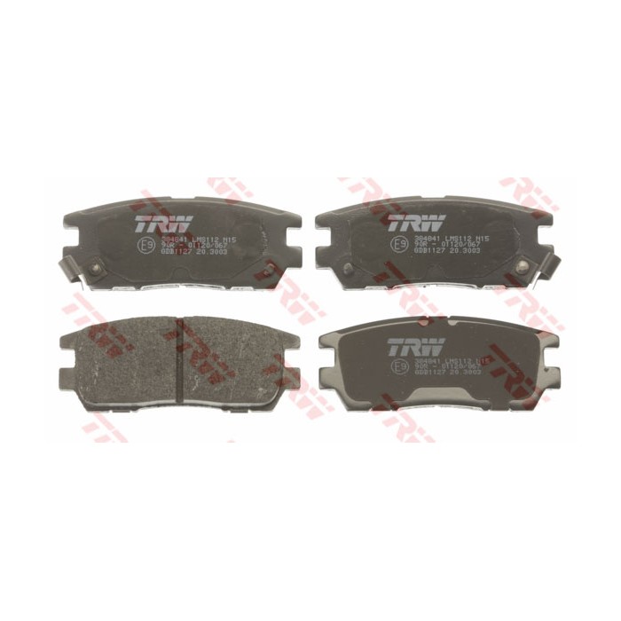 TRW COTEC Bremsbelagsatz, Scheibenbremse GDB1127