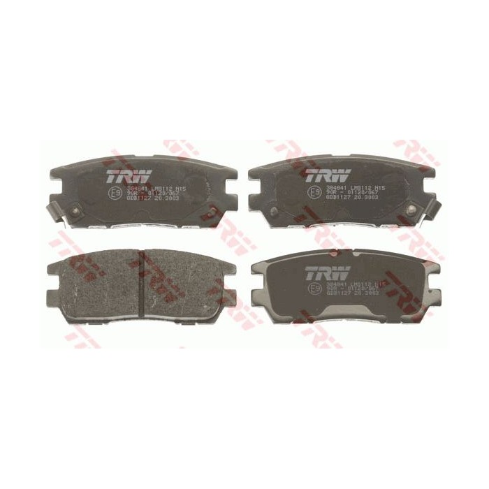 TRW COTEC Bremsbelagsatz, Scheibenbremse GDB1127