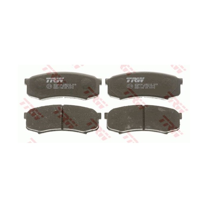 TRW COTEC Bremsbelagsatz, Scheibenbremse GDB1182