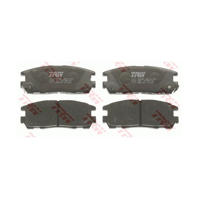 TRW COTEC Bremsbelagsatz, Scheibenbremse GDB1187