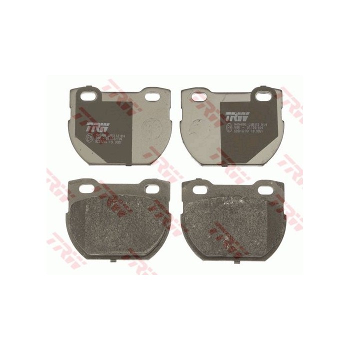 TRW COTEC Bremsbelagsatz, Scheibenbremse GDB1209