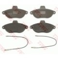 TRW COTEC Bremsbelagsatz, Scheibenbremse GDB1216