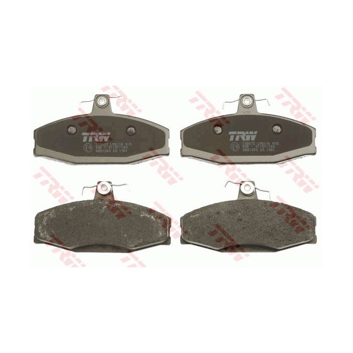 TRW COTEC Bremsbelagsatz, Scheibenbremse GDB1280