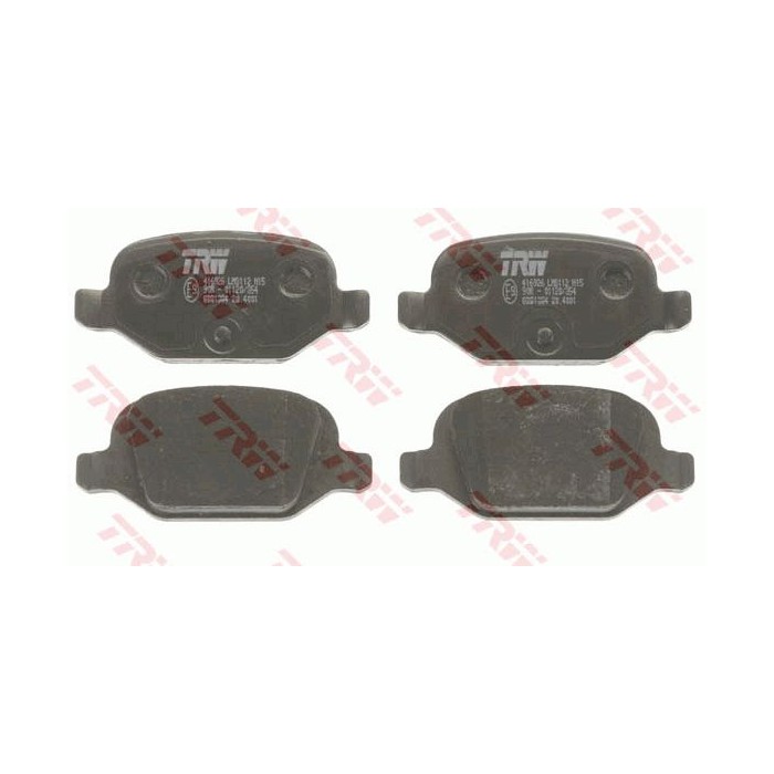 TRW COTEC Bremsbelagsatz, Scheibenbremse GDB1384