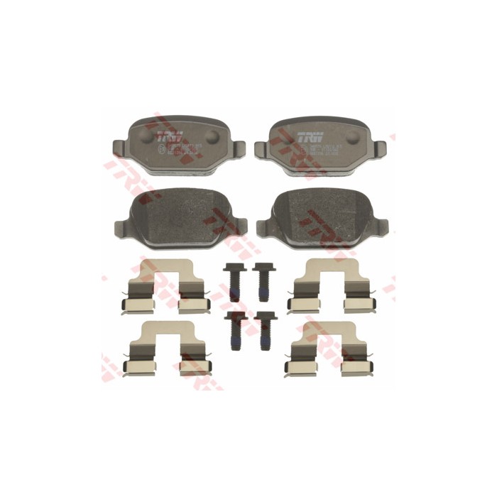 TRW COTEC Bremsbelagsatz, Scheibenbremse GDB1396
