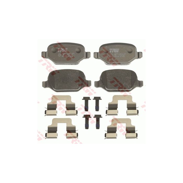 TRW COTEC Bremsbelagsatz, Scheibenbremse GDB1396