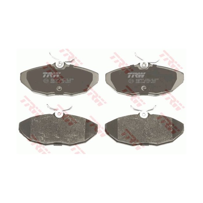 TRW COTEC Bremsbelagsatz, Scheibenbremse GDB1398