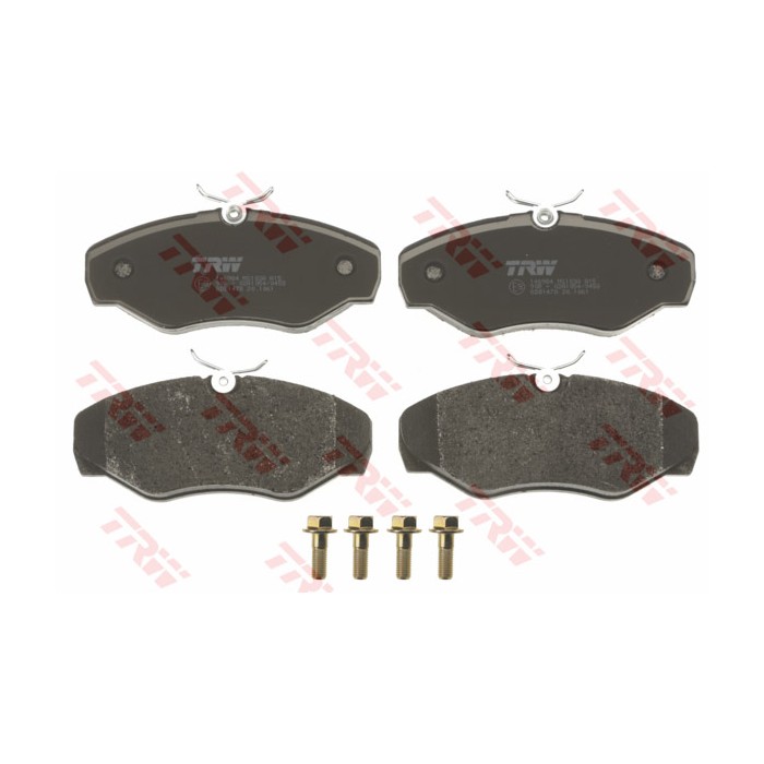 TRW COTEC Bremsbelagsatz, Scheibenbremse GDB1478