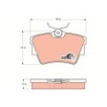 TRW COTEC Bremsbelagsatz, Scheibenbremse GDB1479