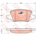 TRW COTEC Bremsbelagsatz, Scheibenbremse GDB1481