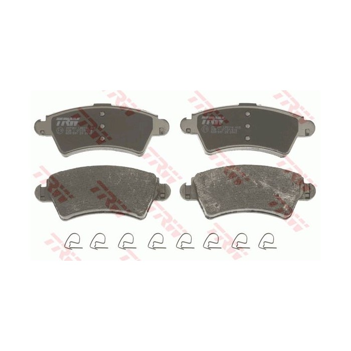 TRW COTEC Bremsbelagsatz, Scheibenbremse GDB1501