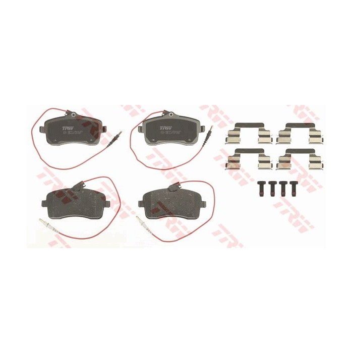 TRW COTEC Bremsbelagsatz, Scheibenbremse GDB1594