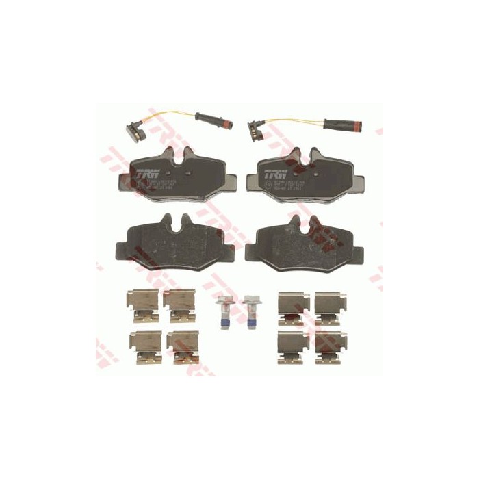 TRW COTEC Bremsbelagsatz, Scheibenbremse GDB1601