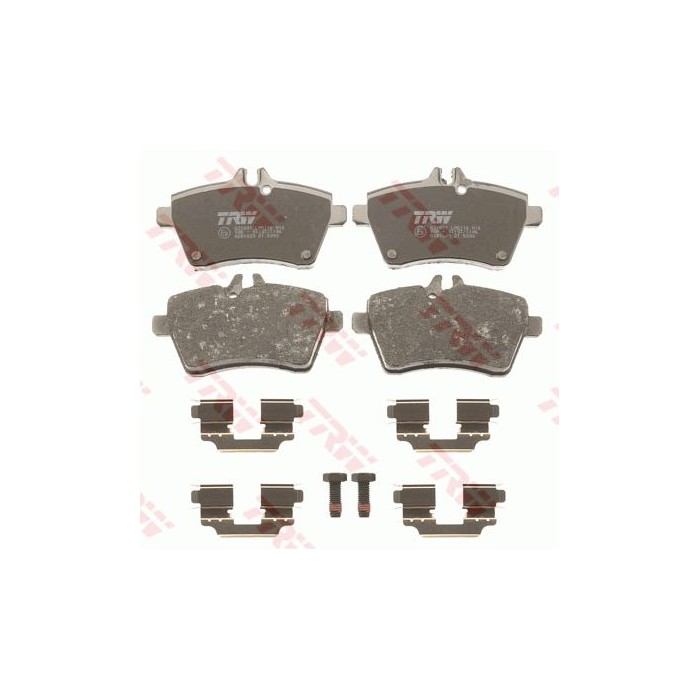 TRW COTEC Bremsbelagsatz, Scheibenbremse GDB1629