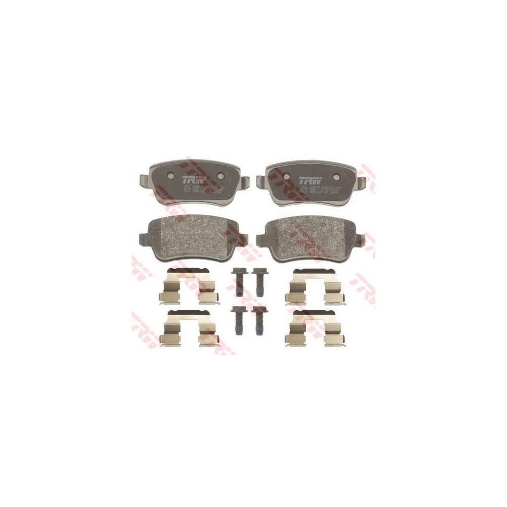 TRW COTEC Bremsbelagsatz, Scheibenbremse GDB1637