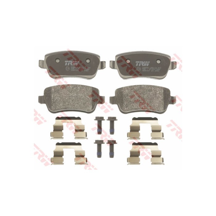 TRW COTEC Bremsbelagsatz, Scheibenbremse GDB1637