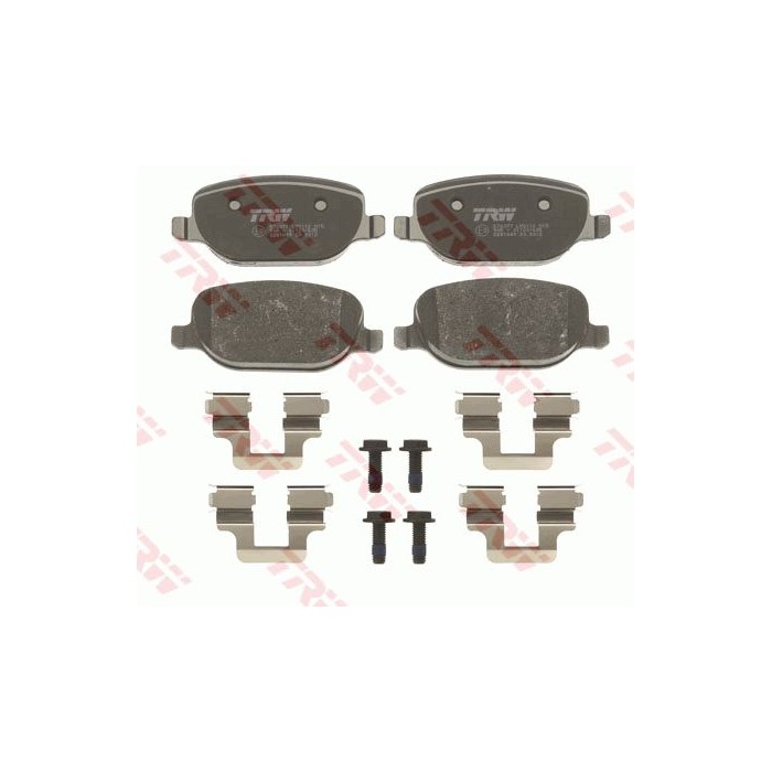 TRW COTEC Bremsbelagsatz, Scheibenbremse GDB1649