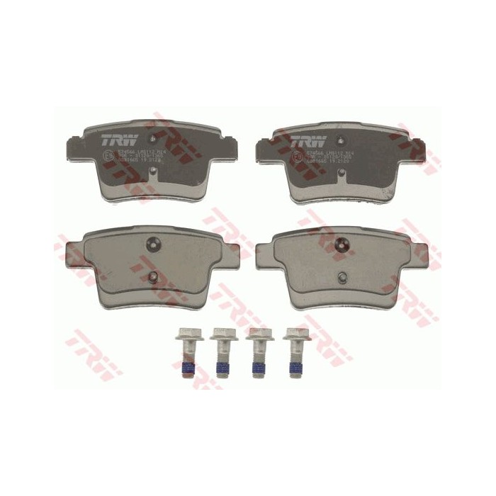 TRW COTEC Bremsbelagsatz, Scheibenbremse GDB1665