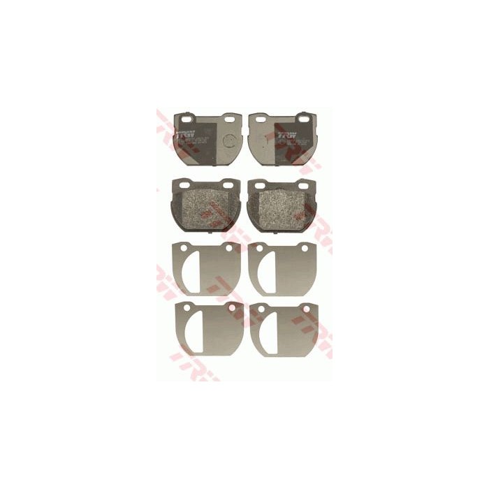 TRW COTEC Bremsbelagsatz, Scheibenbremse GDB1666