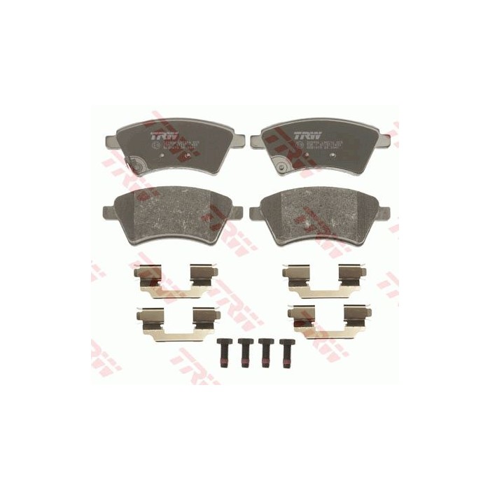 TRW COTEC Bremsbelagsatz, Scheibenbremse GDB1673
