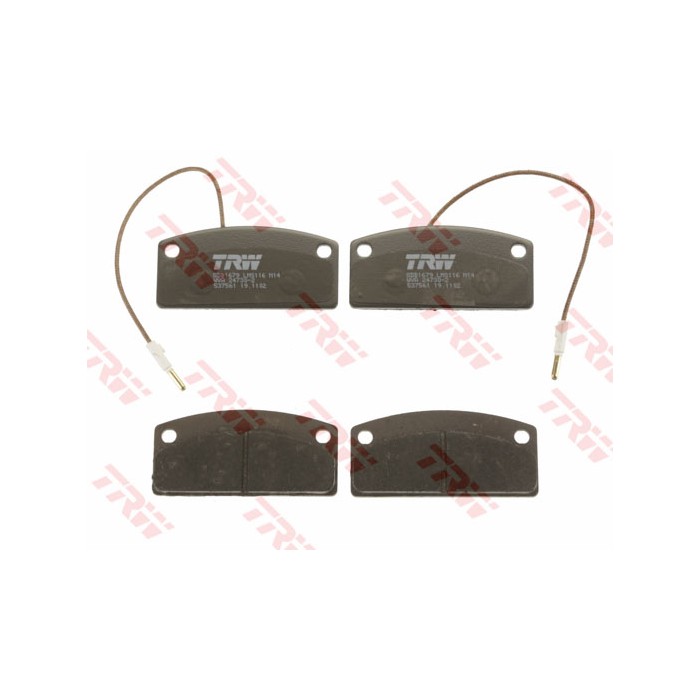 TRW COTEC Bremsbelagsatz, Scheibenbremse GDB1679