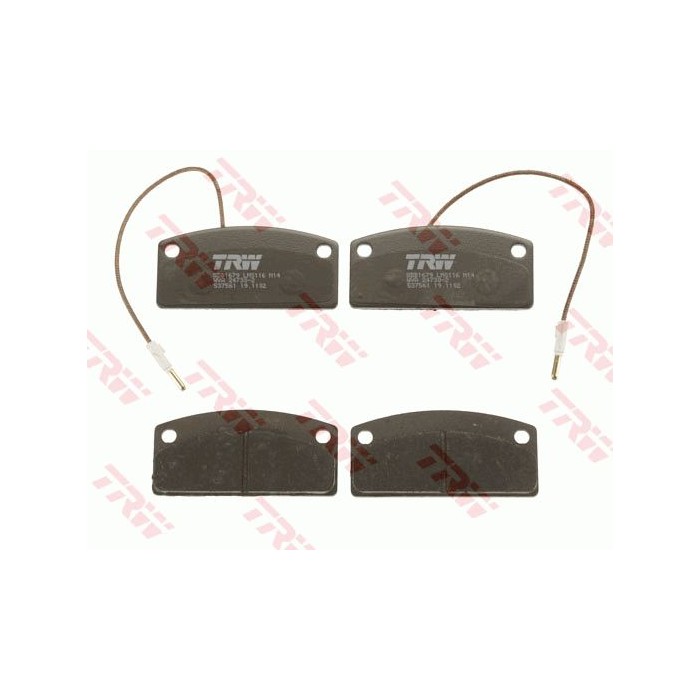 TRW COTEC Bremsbelagsatz, Scheibenbremse GDB1679