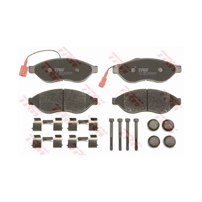TRW COTEC Bremsbelagsatz, Scheibenbremse GDB1681
