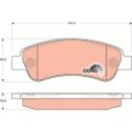 TRW COTEC Bremsbelagsatz, Scheibenbremse GDB1682