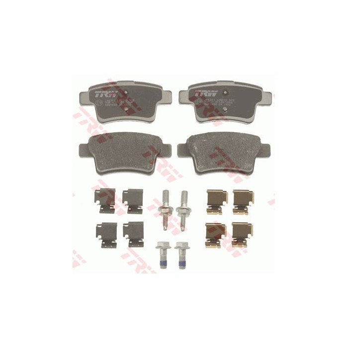 TRW COTEC Bremsbelagsatz, Scheibenbremse GDB1692