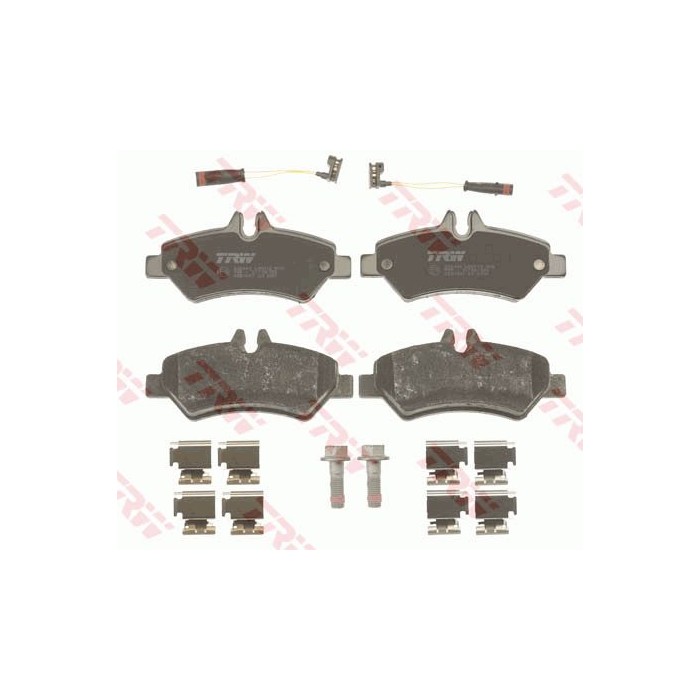 TRW COTEC Bremsbelagsatz, Scheibenbremse GDB1697