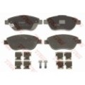 TRW COTEC Bremsbelagsatz, Scheibenbremse GDB1701