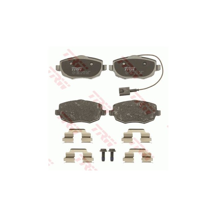 TRW COTEC Bremsbelagsatz, Scheibenbremse GDB1706