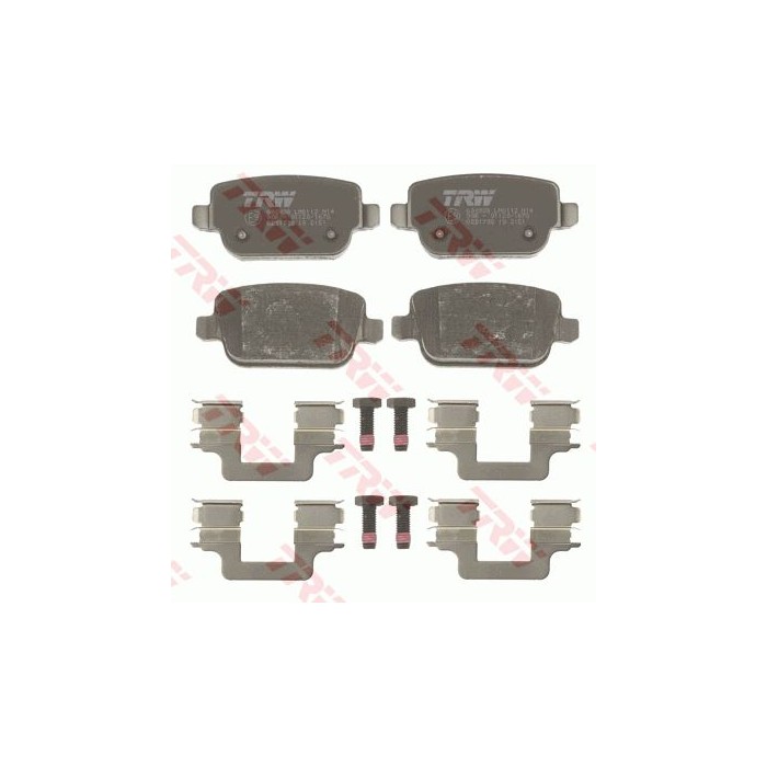 TRW COTEC Bremsbelagsatz, Scheibenbremse GDB1708