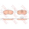 TRW COTEC Bremsbelagsatz, Scheibenbremse GDB1749