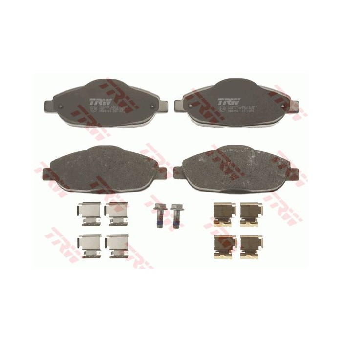 TRW COTEC Bremsbelagsatz, Scheibenbremse GDB1761