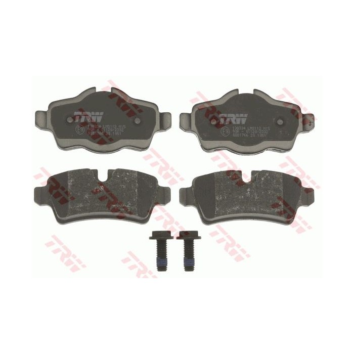 TRW COTEC Bremsbelagsatz, Scheibenbremse GDB1766