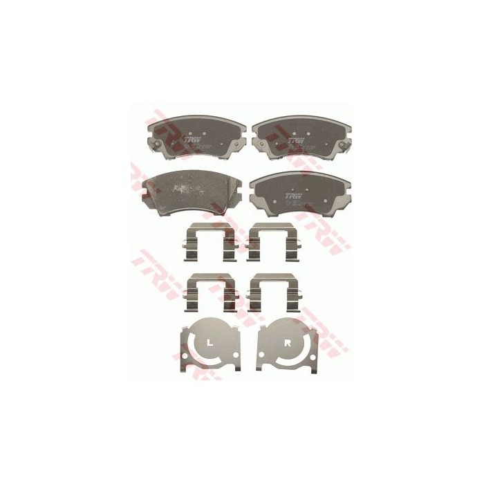 TRW COTEC Bremsbelagsatz, Scheibenbremse GDB1783