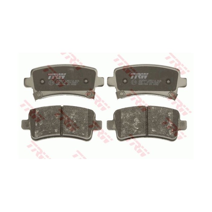 TRW COTEC Bremsbelagsatz, Scheibenbremse GDB1784